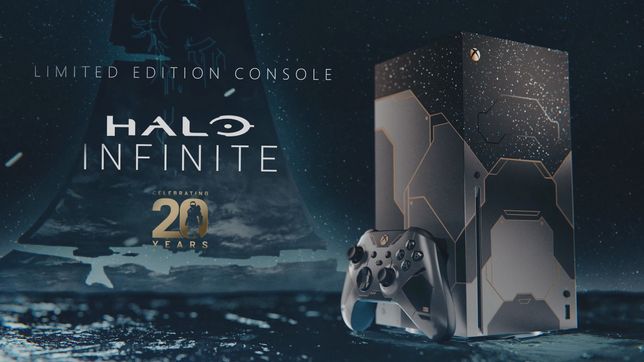 Xbox Series X 1TB Limited Edition 20 Years - Halo Infinite NOVA/SELADA