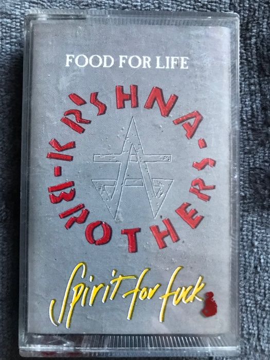 Kr'shna Brothers - Food for life, spirit for fuck - kaseta