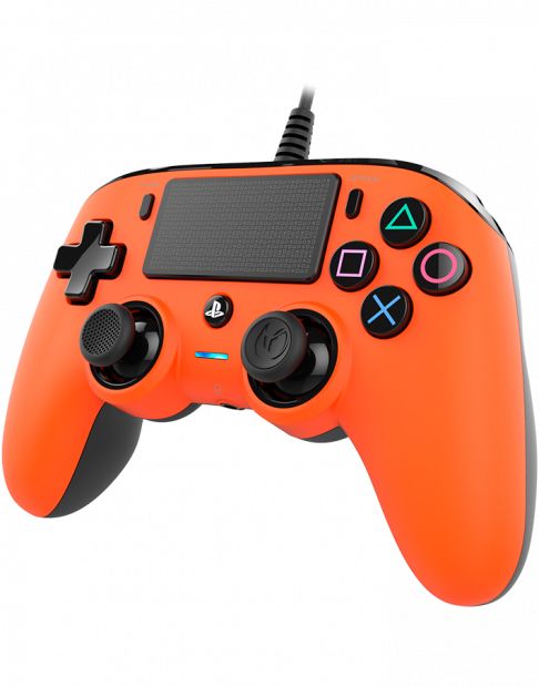pad przewodowy do ps4 nacon pomarańczowy