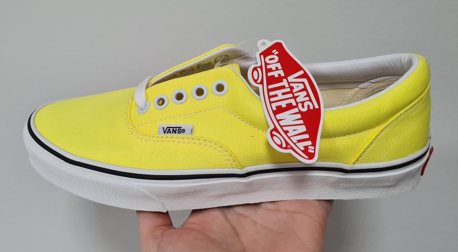 Nowe Vans Era rozm 39  damskie męskie 38,5 żółte skate sk8 buty tenis
