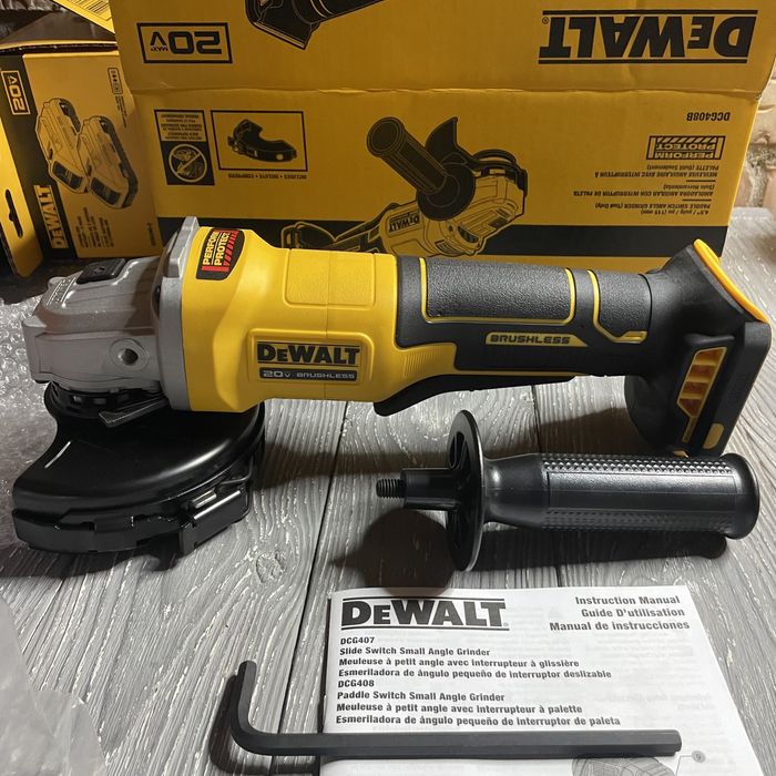 Акумуляторна болгарка DeWALT DCG408 20V MAX