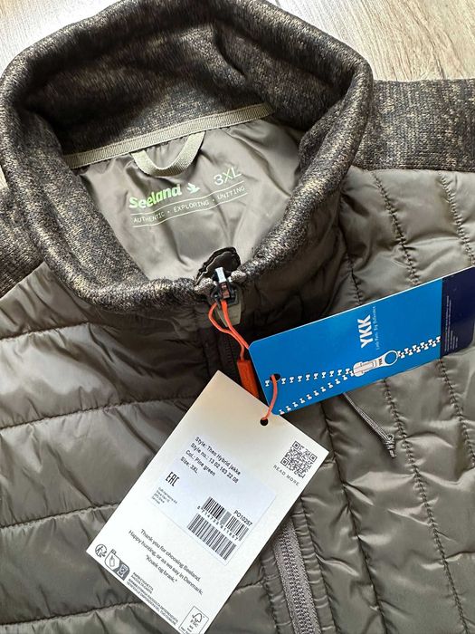 Polar Seeland Theo Hybrid Jacket Pine green XXXL