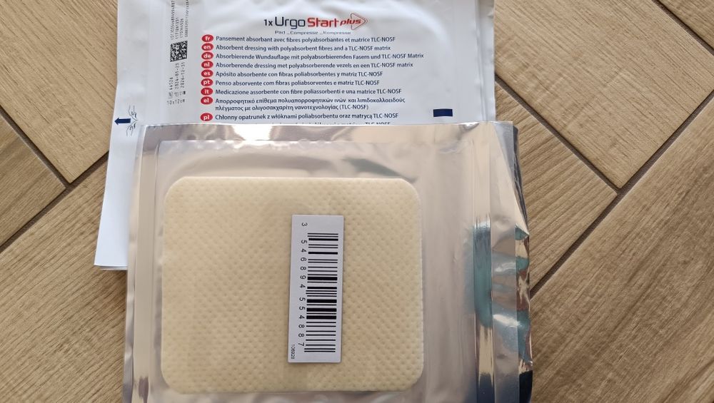 5 sztuk opatrunki na rany odleżyny specjalistyczne Urgo Start Plus