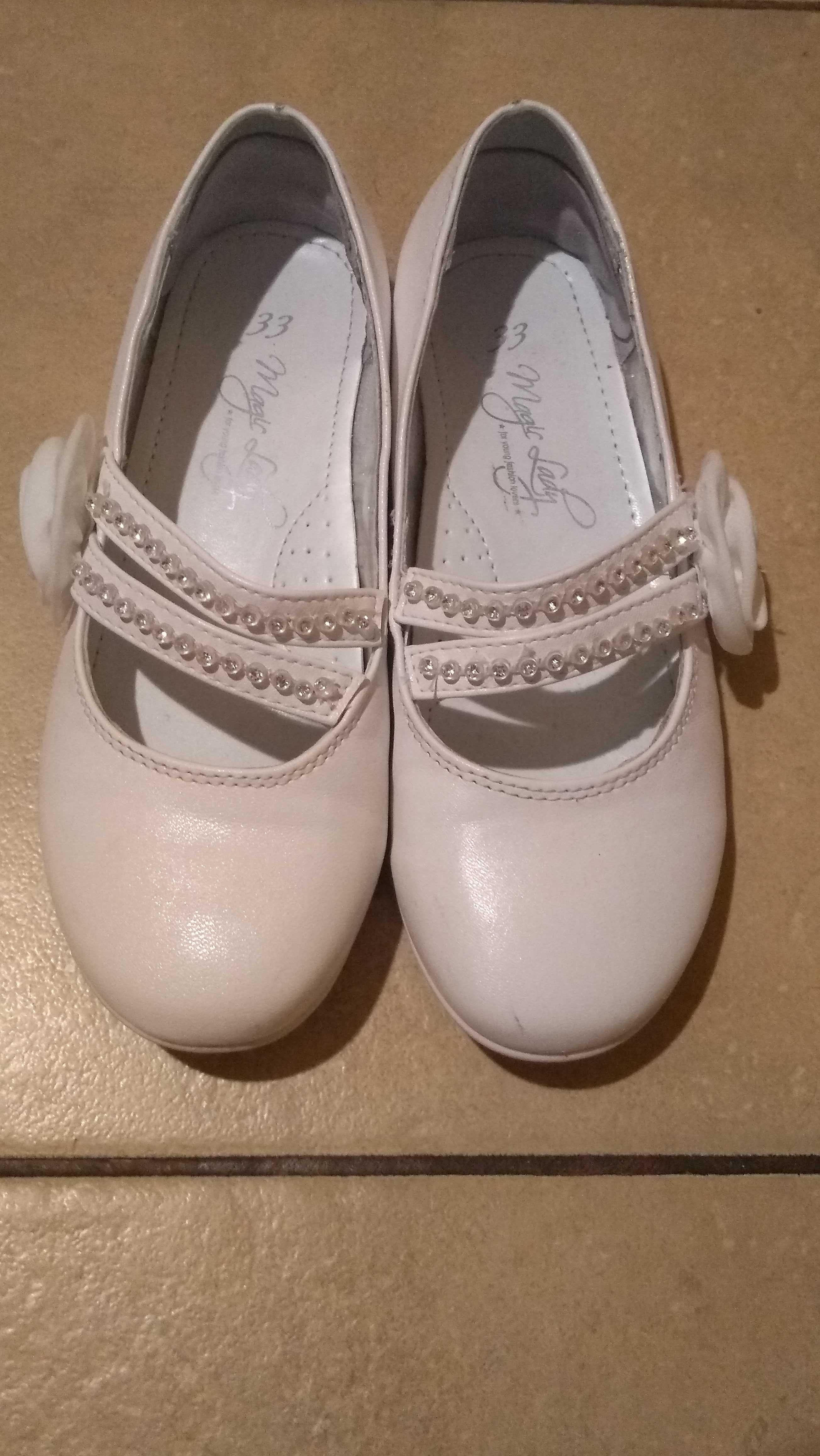 Buty do Komunii dla dziewczynki