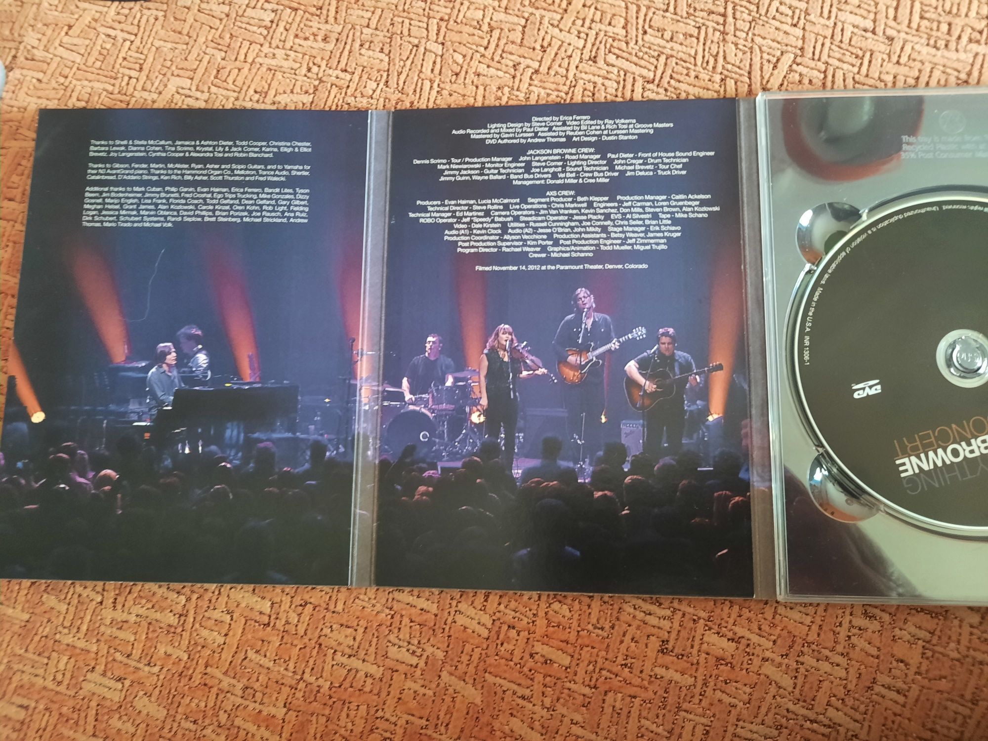 Jackson Browne - I'll Do Anything - Live in Concert DVD