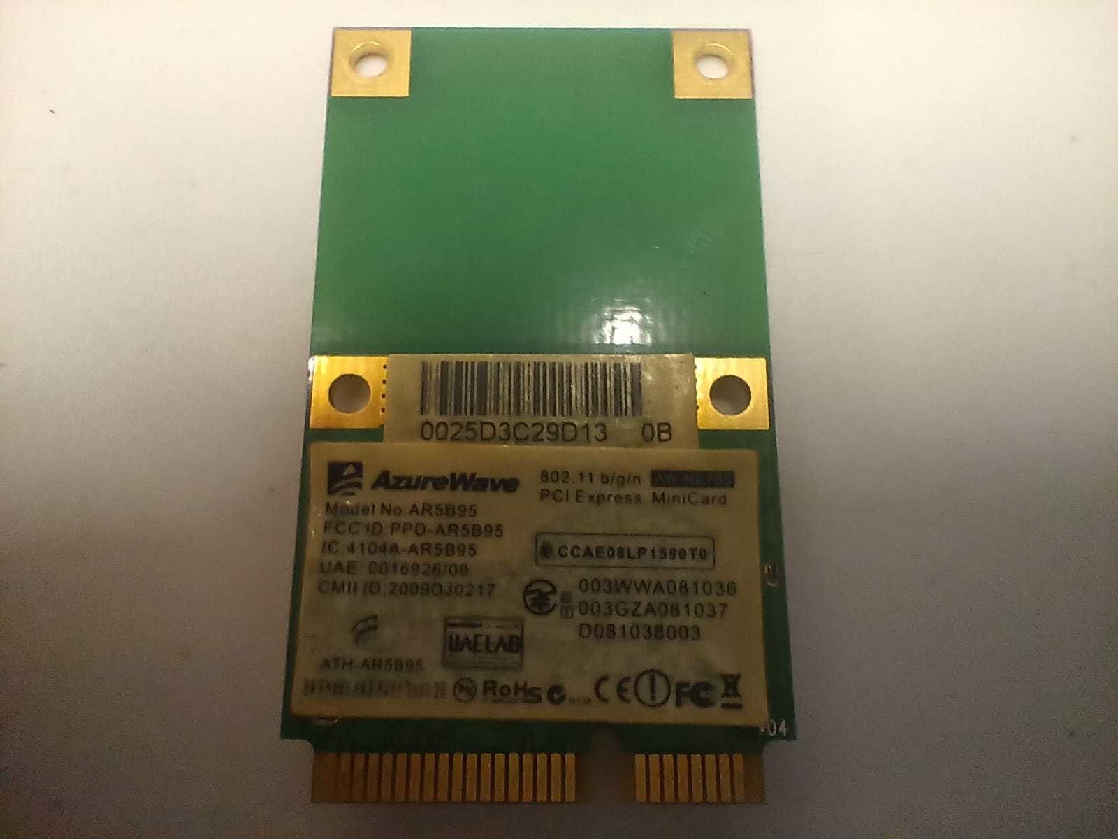 Karta sieciowa do laptopa Asus K50C.