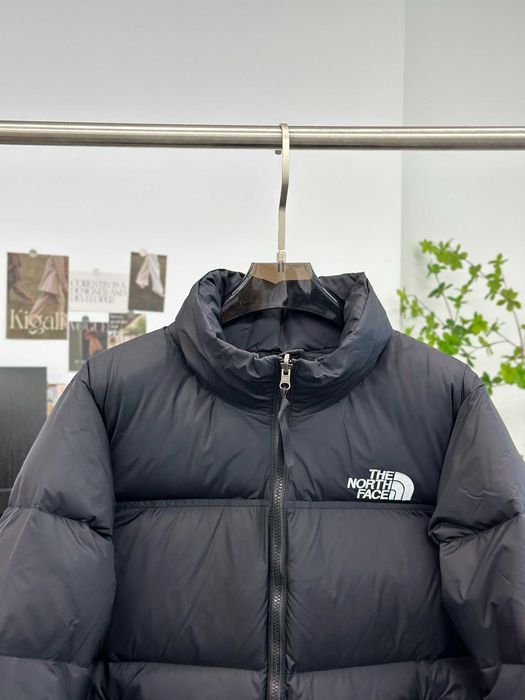 Czarna kurtka puchowa S