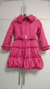 Дитяча рожева  куртка
