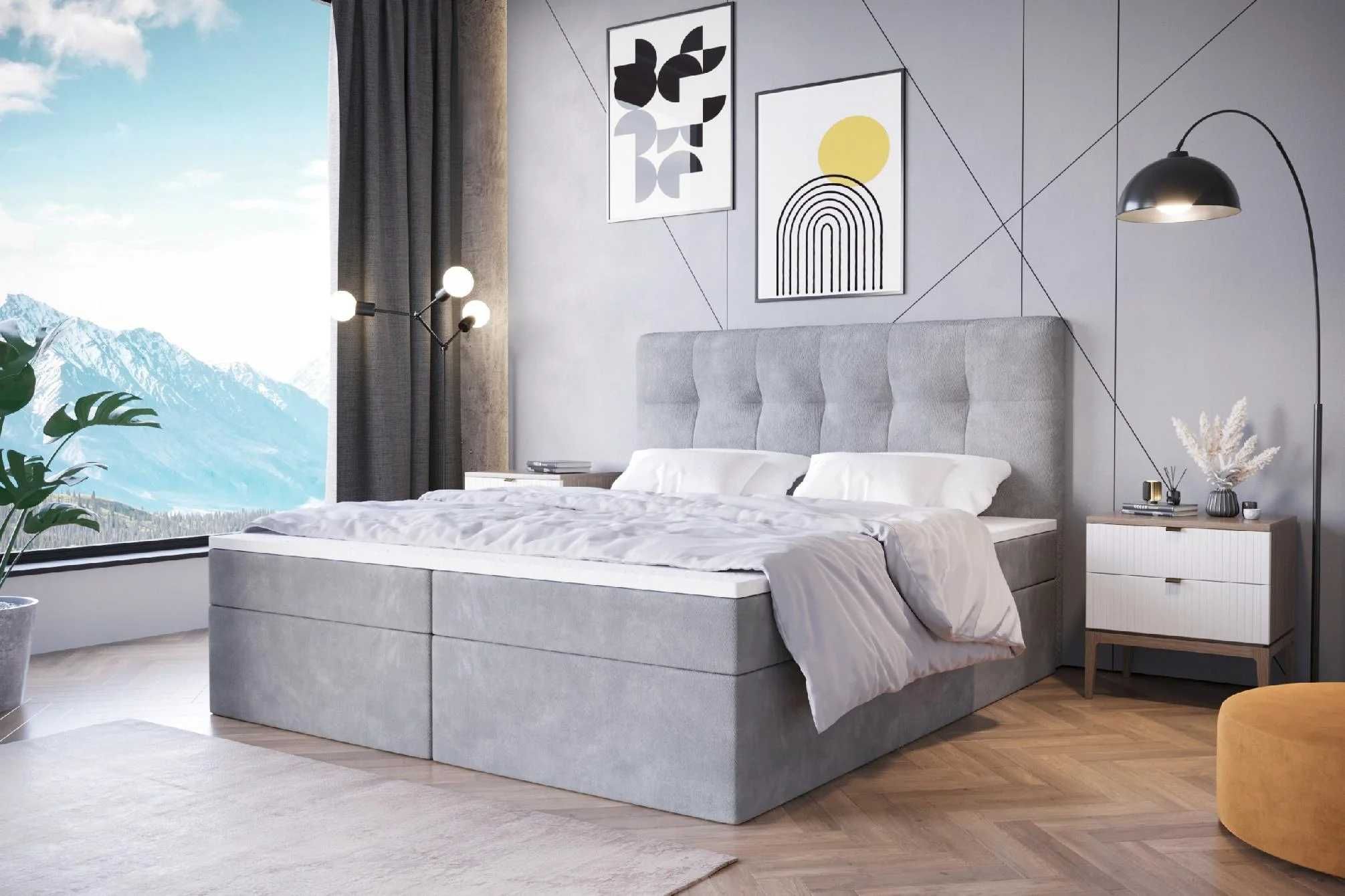 Łóżko kontynentalne DREAM, wysoka jakość, POLSKI producent!