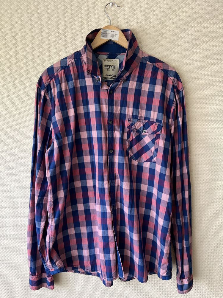 Esprit Selected homme Burton Рубашка мужская, L-XXL/50-52-54