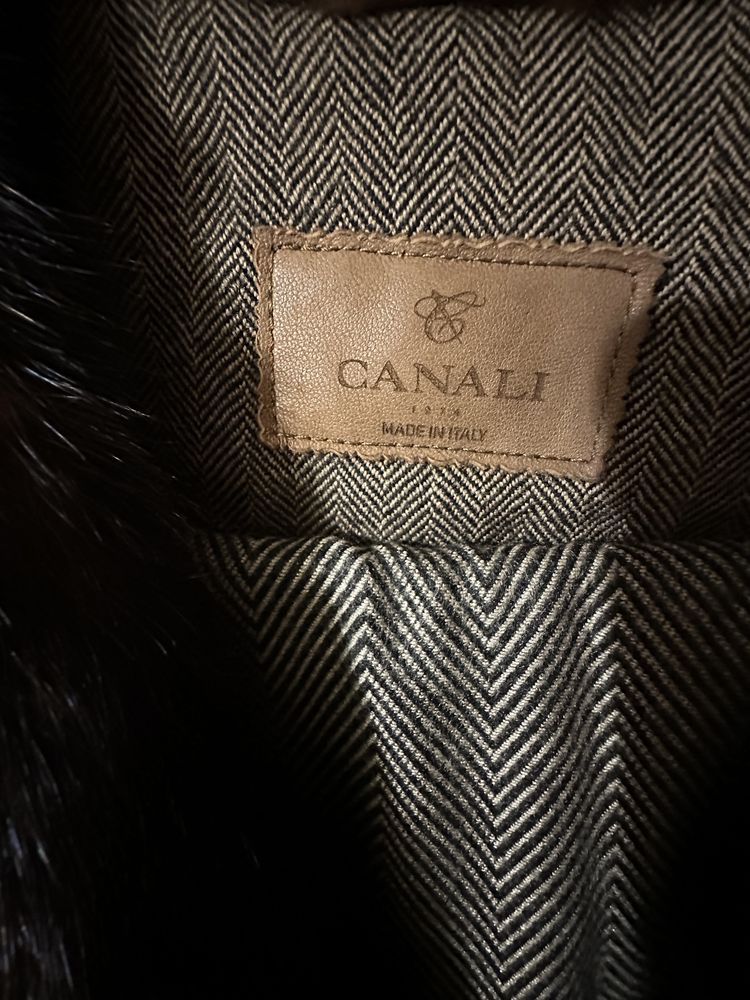 Пальто из шерсти CANAlI Italia
