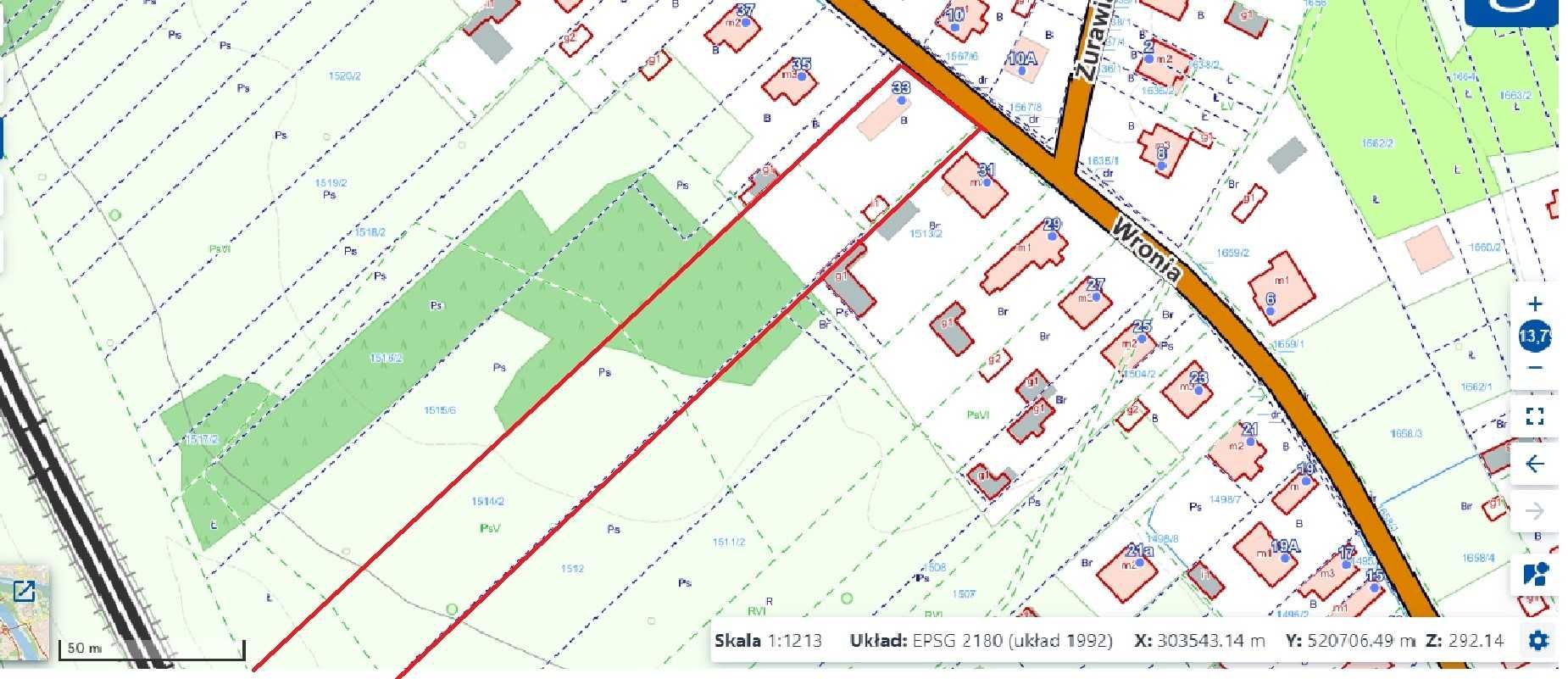 Działka na sprzedaż 6661m², Myszków