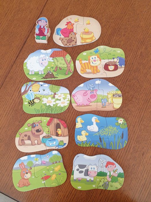 puzzle dla dziecka w wieku  2 +