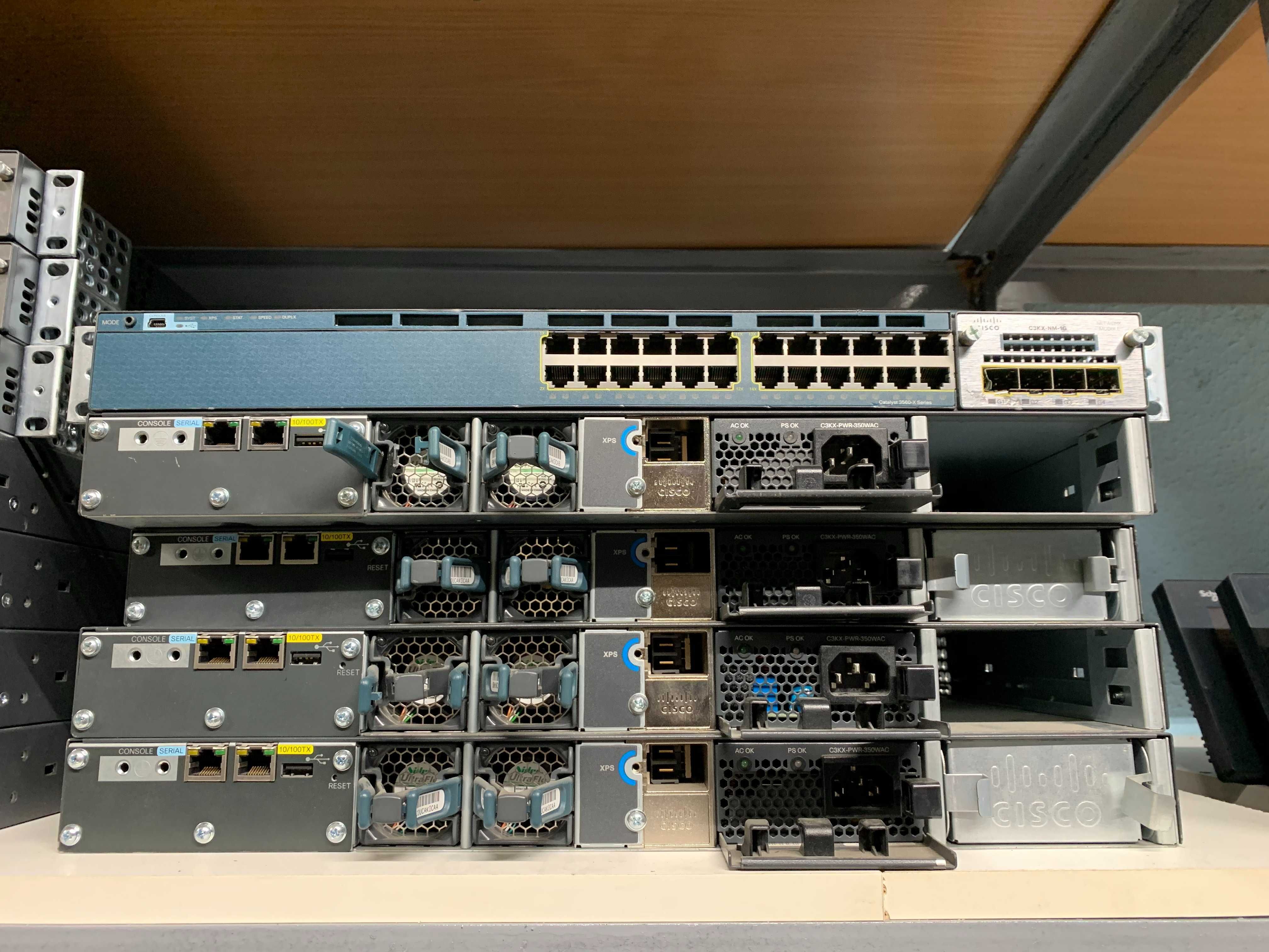 Комутатор Cisco Catalyst WS-C3750X-24T-L Є КІЛЬКІСТЬ