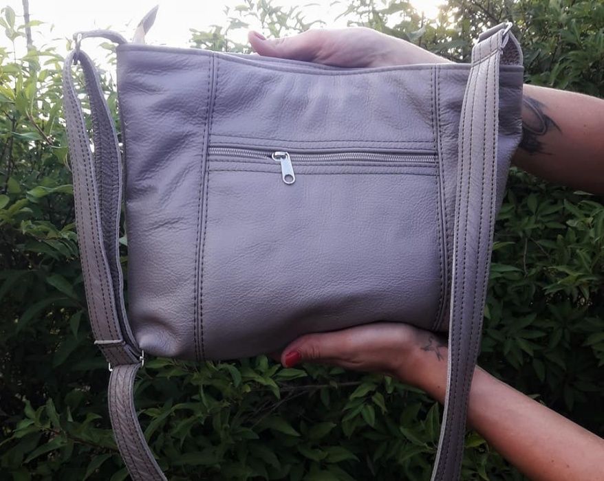 Новая кожаная сумка, сумочка из натуральной кожи