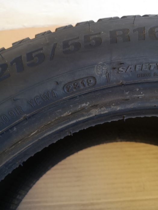 215/55r16 ZIMOWE 97H NOWE Kumho WinterCraft WP51 zima 2 sztuki PARA
