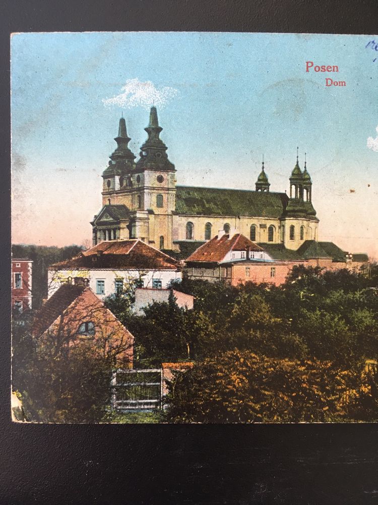 Pocztówka Poznań Dom 1916