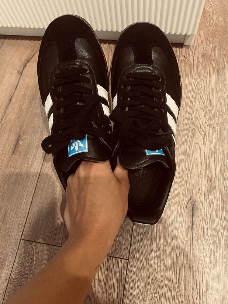 Buty sportowe adidasy  adidas samba czarne