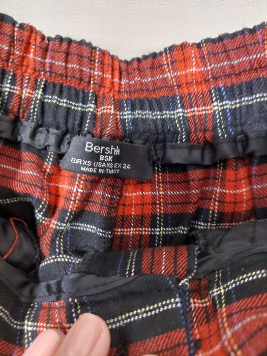 2 Calças xadrez Tam. XS