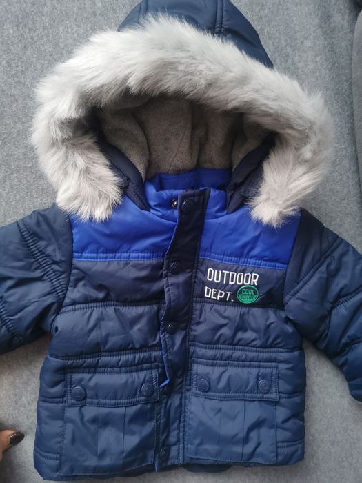 Kurtka zimowa 74 chłopiec  smyk