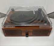 Gramofon vintage UDREAMER z wbudowanymi głośnikami