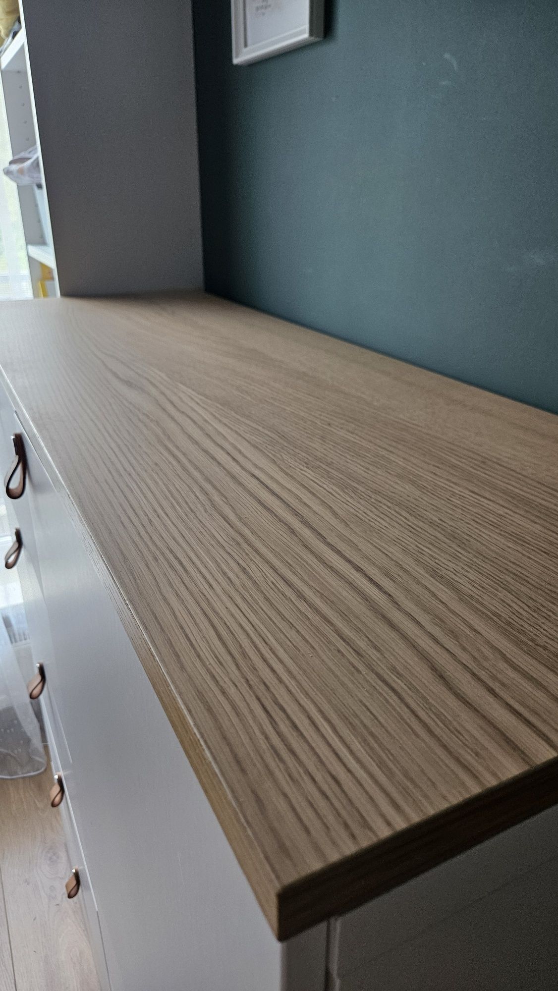 Komoda Besta Ikea biała - szuflady i szafka, 120x130x42 cm