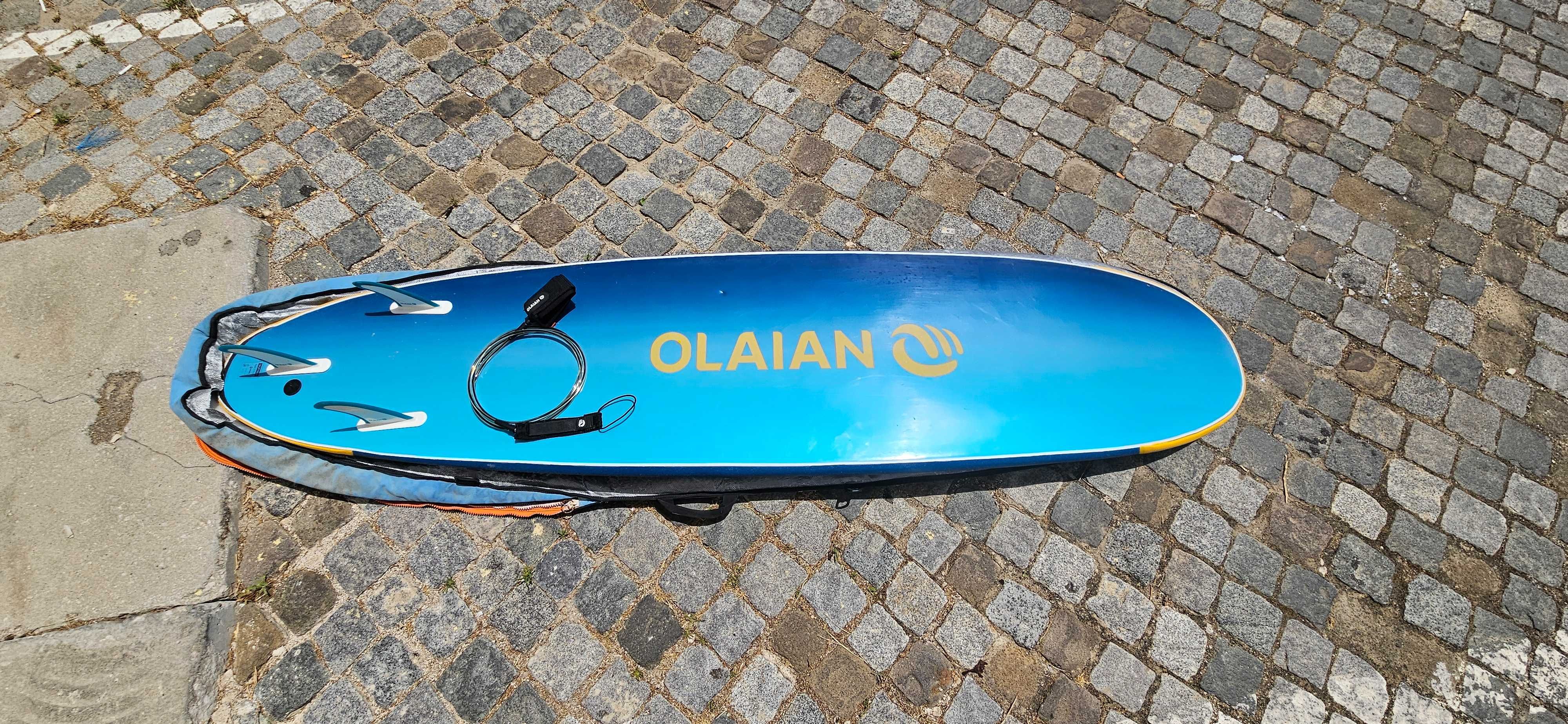 Prancha surf / Softboard 8'0, 80l, OLAIAN