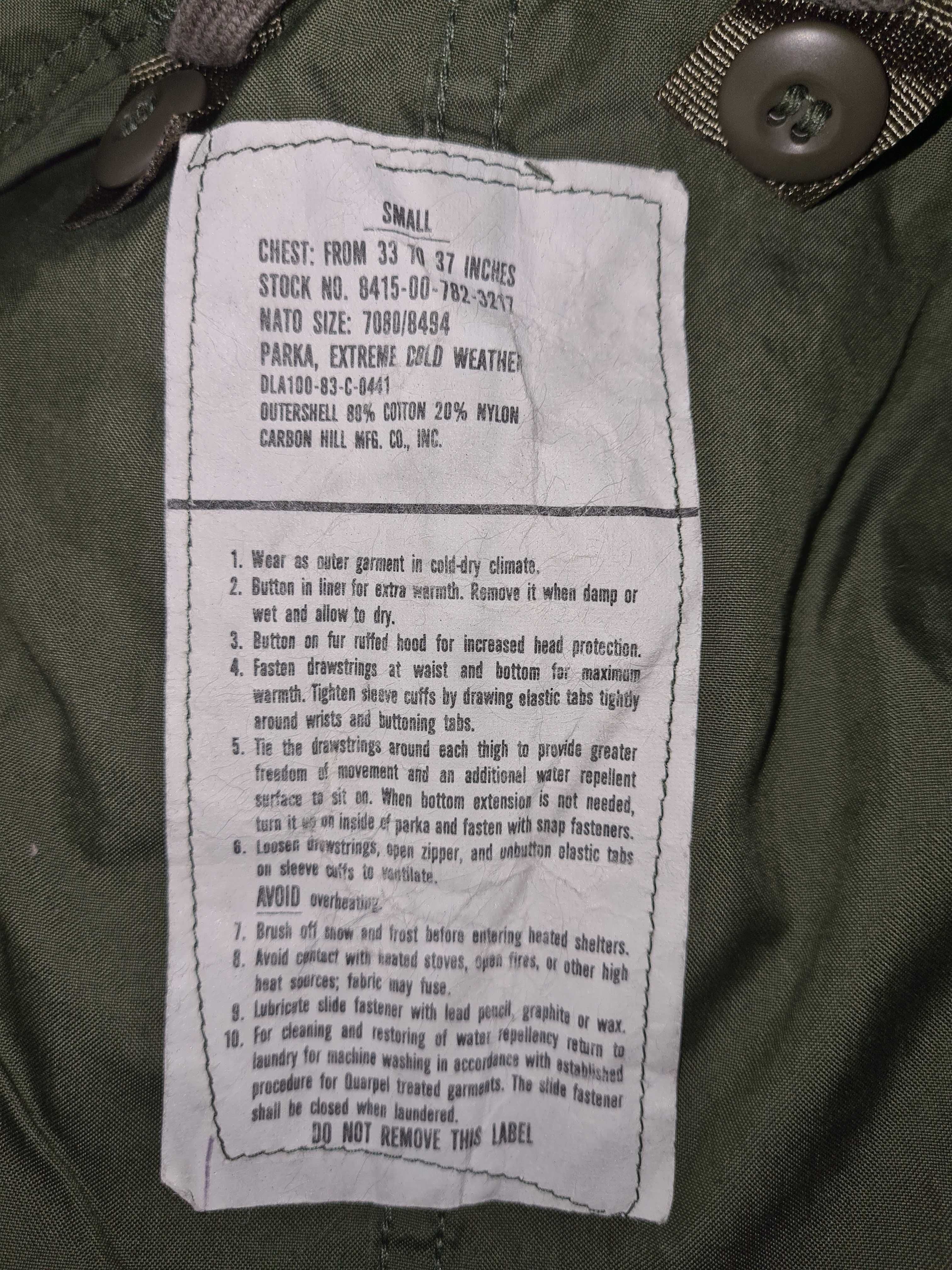 Parka m65 kontrakt