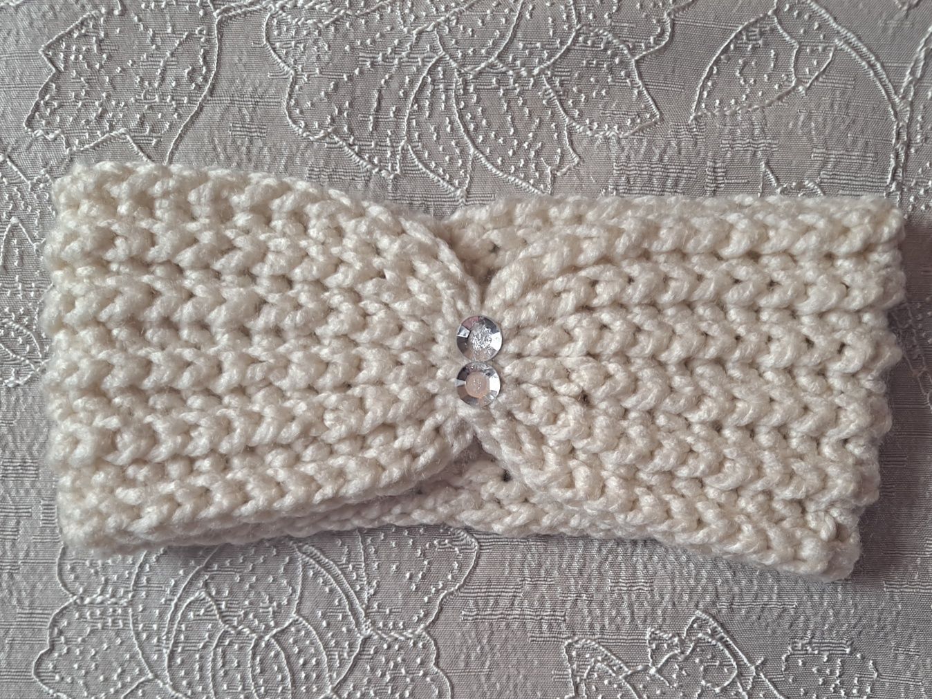 Opaski damskie handmade na szydełku