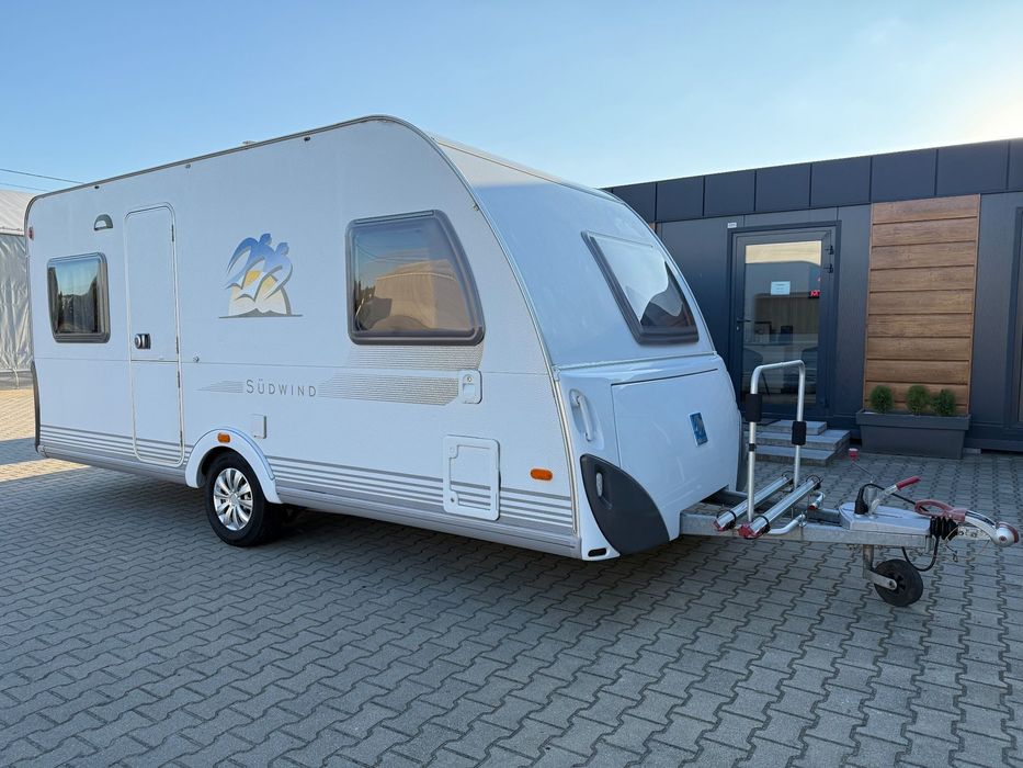 KNAUS SUDWIND 450  Prysznic • Toaleta • Ogrzewanie • Bagażnik rowerowy • DMC 1300 •