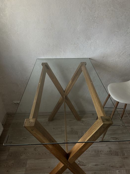 Стіл скляний JYSK барний