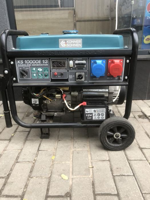 Бензиновий генератор Könner & Söhnen KS 10000E | 8 кВт |