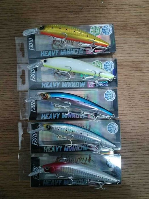 Fjord Heavy Minnow 110s 37gr e 90s 29gr