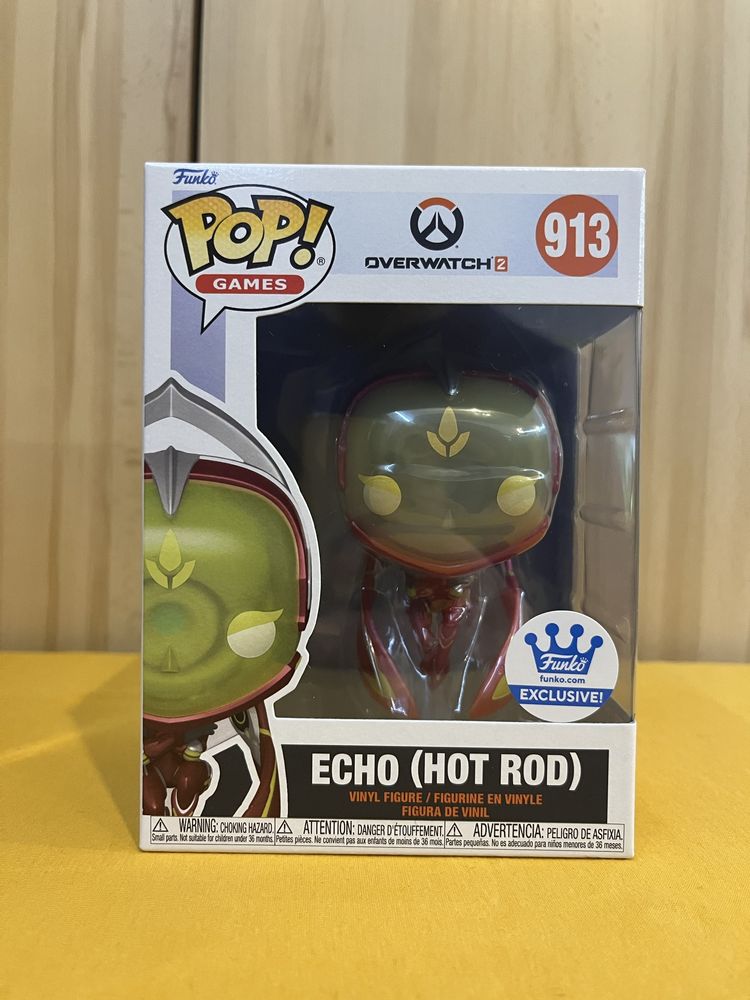 Funko POP! ECHO (HOT ROD), exclusive, 913, Owerwatch 2