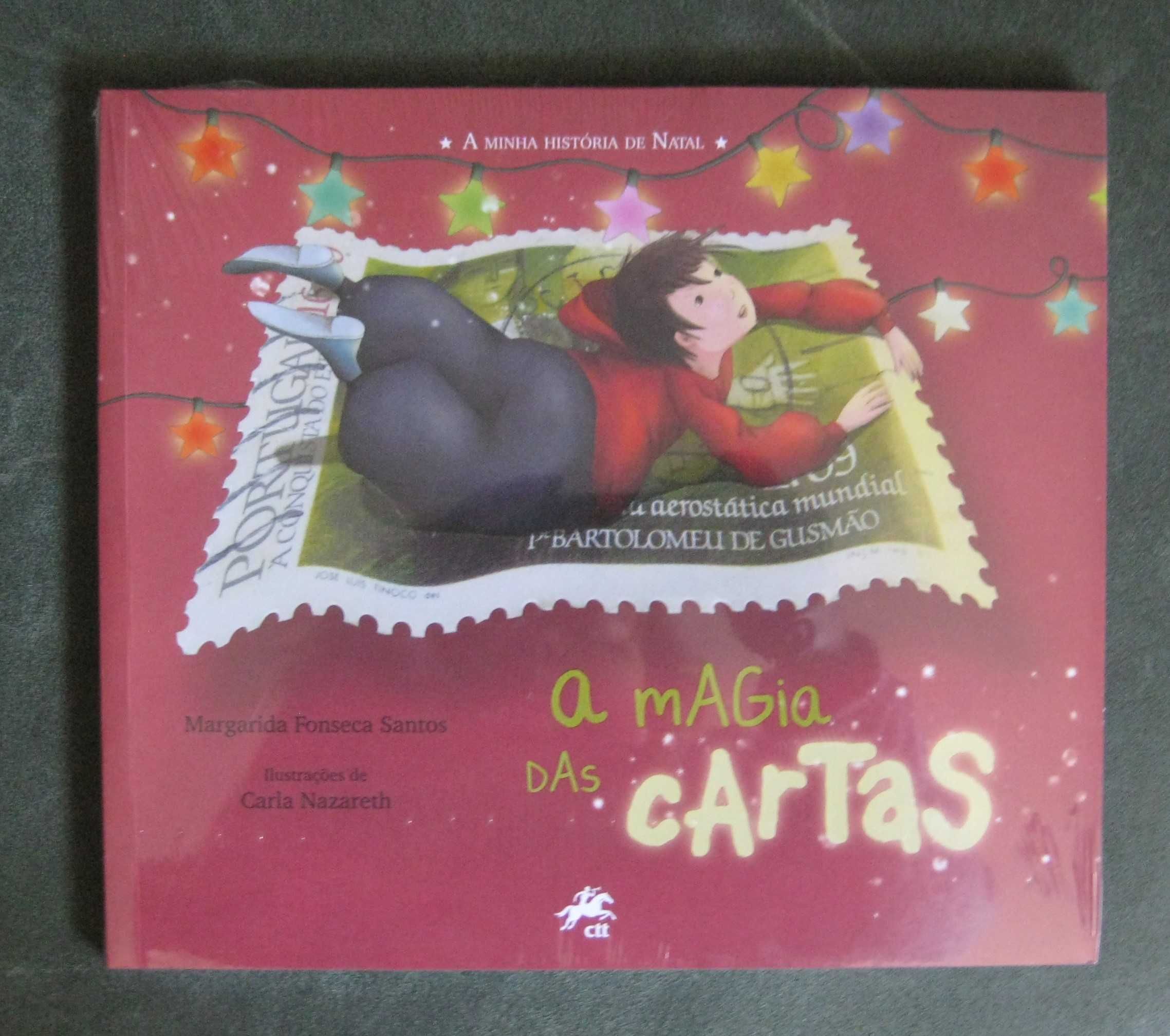 Livro "A Minha História de Natal - A Magia das Cartas" CTT - NOVO