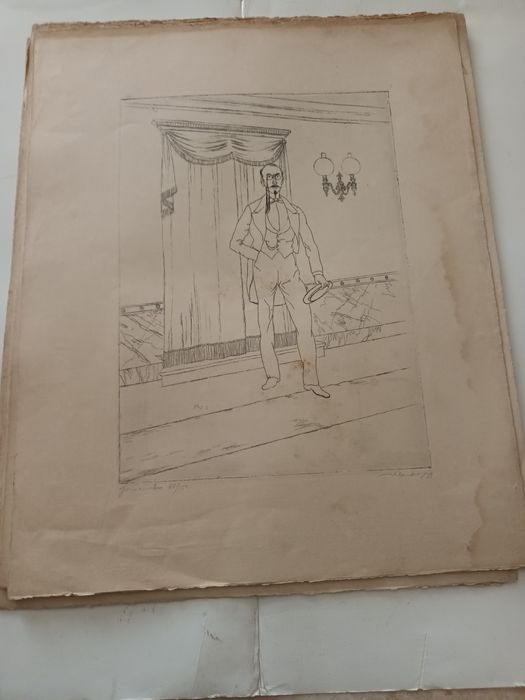 Gravuras do Clube do Eça de Wladimir Alves Souza / 1958