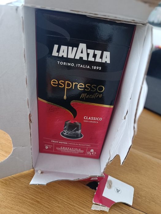Lavazza espresso maestro kapsułki nowe 9 opakowań po 10 kapsulek