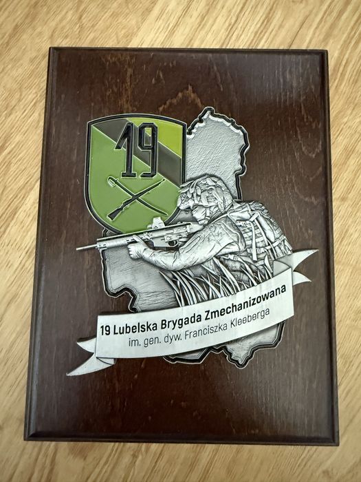 Ryngraf pamiatkowy 19 Lubelska Brygada Zmechanizowana
