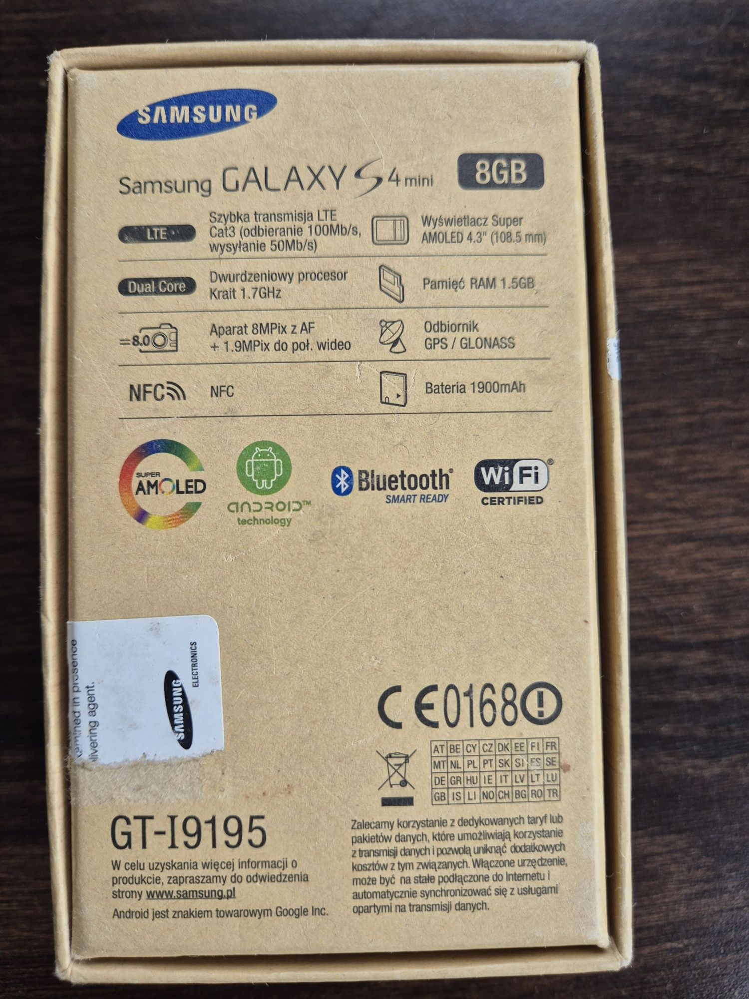 SAMSUNG galaxy S 4 mini
