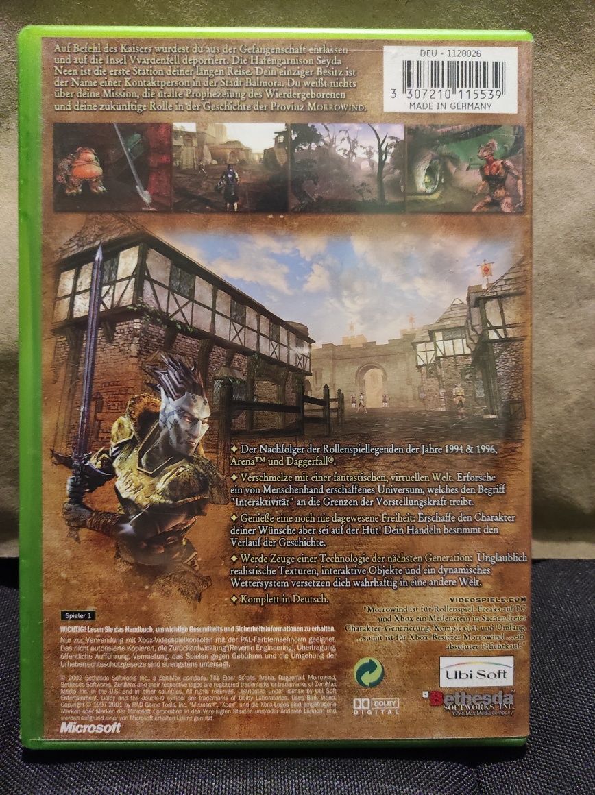 Morrowind Gra XBOX