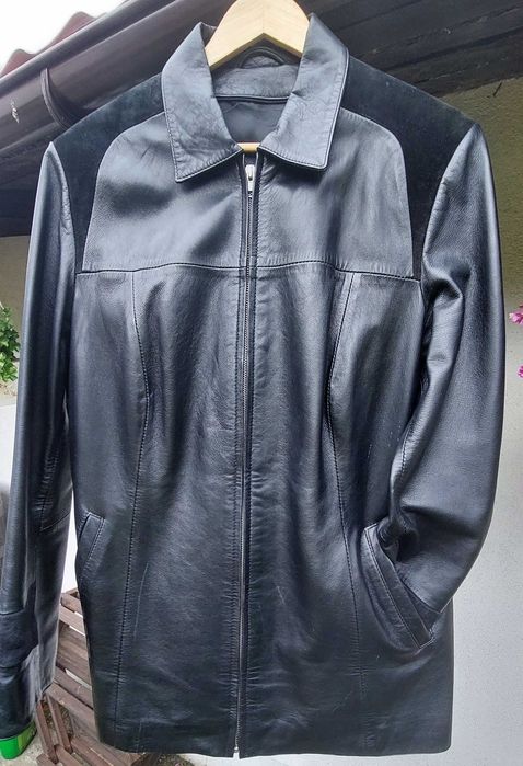 Skórzana kurtka damska rozm. 42