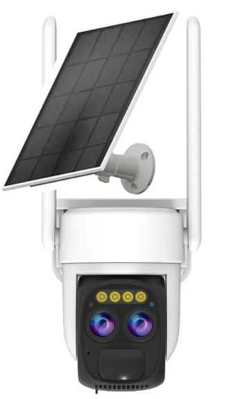 Kamera obrotowa WIFI Panel Słoneczny 6MP Ultra HD