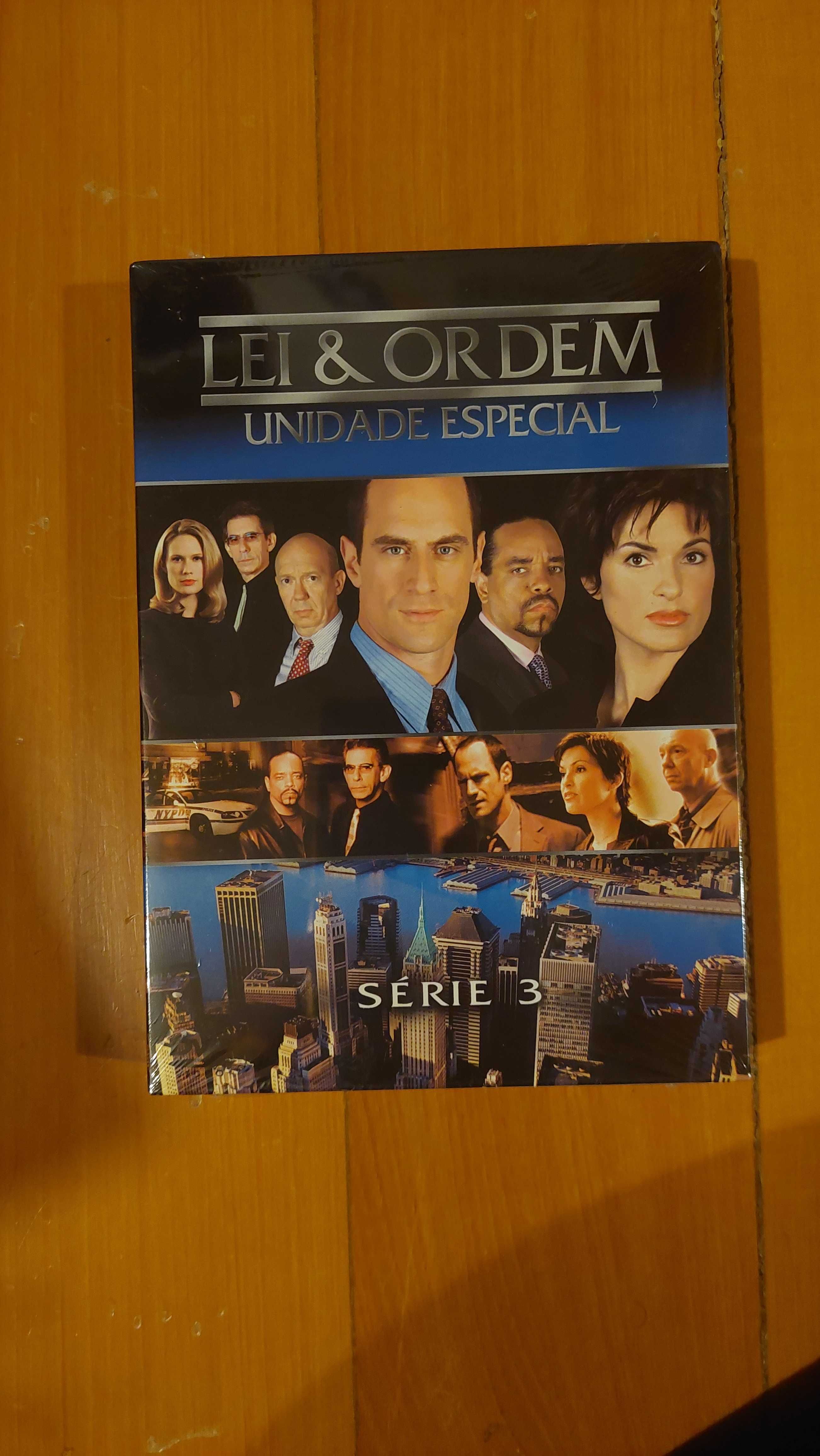 DvD's Série Lei e Ordem - Unidade Especial - temporada 1, 2 e 3