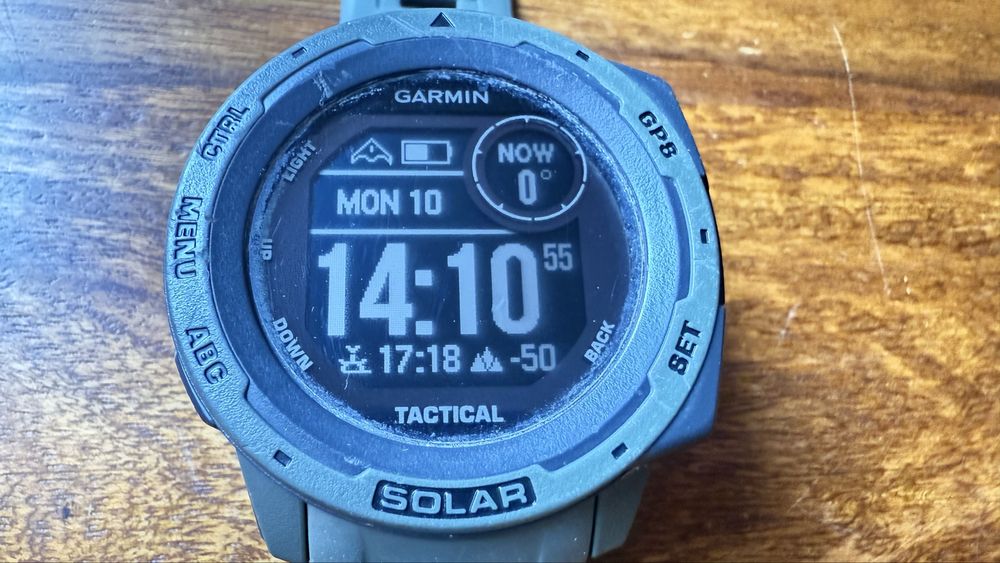Zegarek Smartwatch Garmin instinct solar tactical