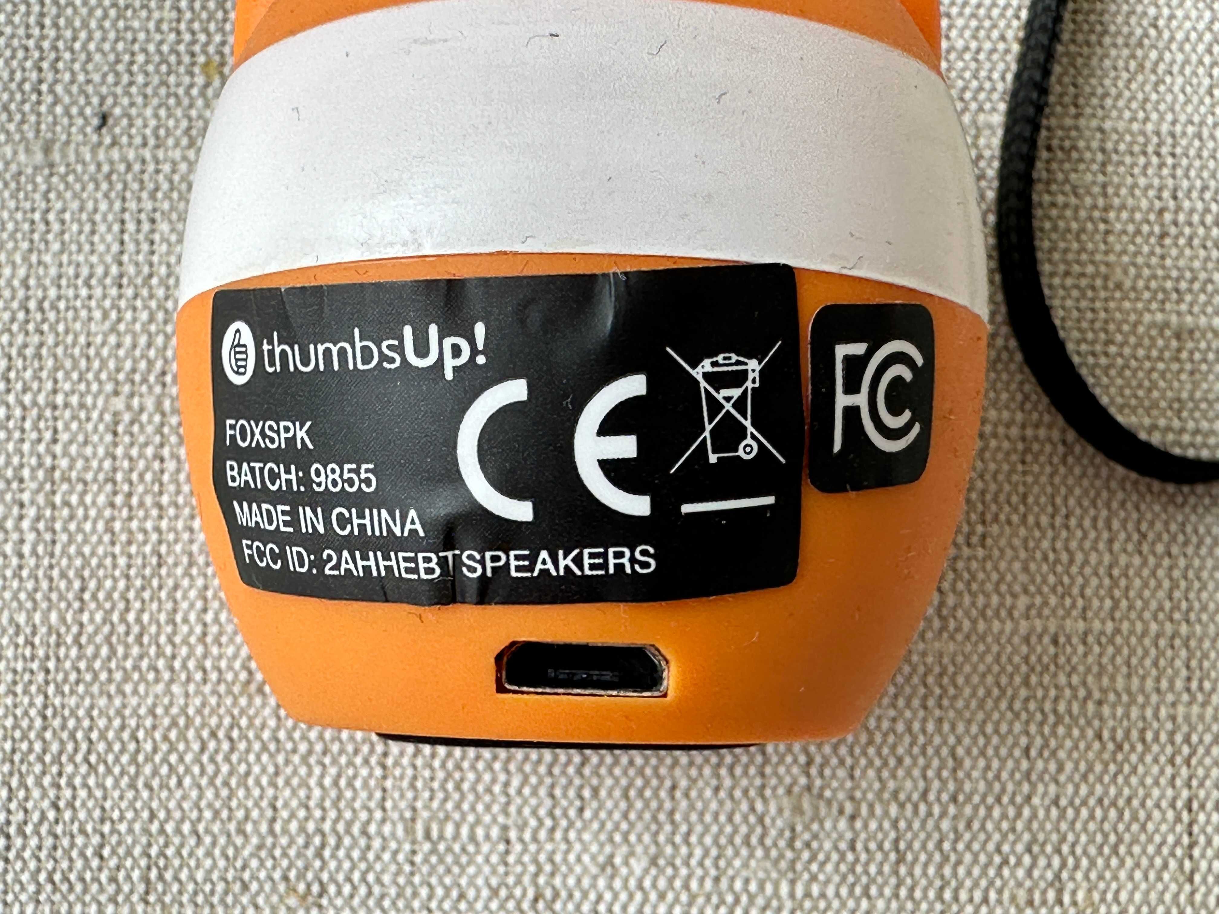 Głośnik bluetooth thumbsUp! FOXSPK 9855