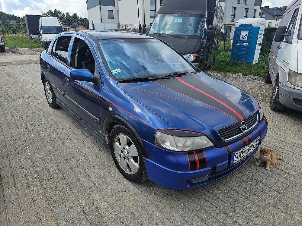 Opel Astra 2002r 2.0 diesel 118KM/Grzane fotele/Skóry/Przegląd do 2026