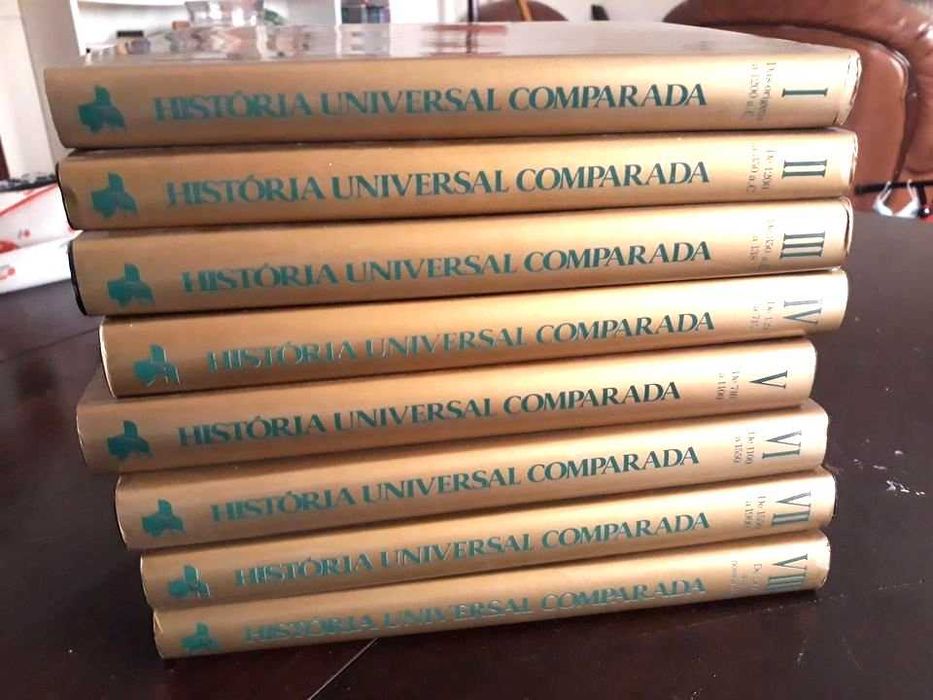 História Universal Comparada: 8 Vols, Resomnia Editores 1987