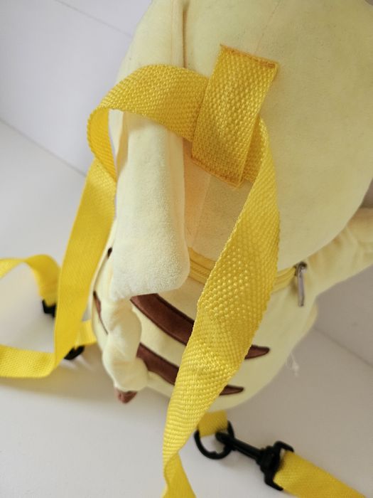 Duży pluszowy żółty plecak Pokemon Pikachu 35cm