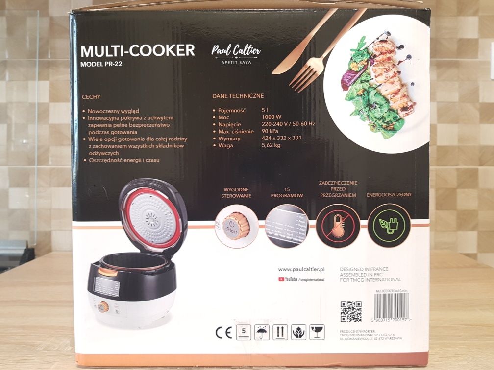 Multicooker Paul Caltier - Nowy