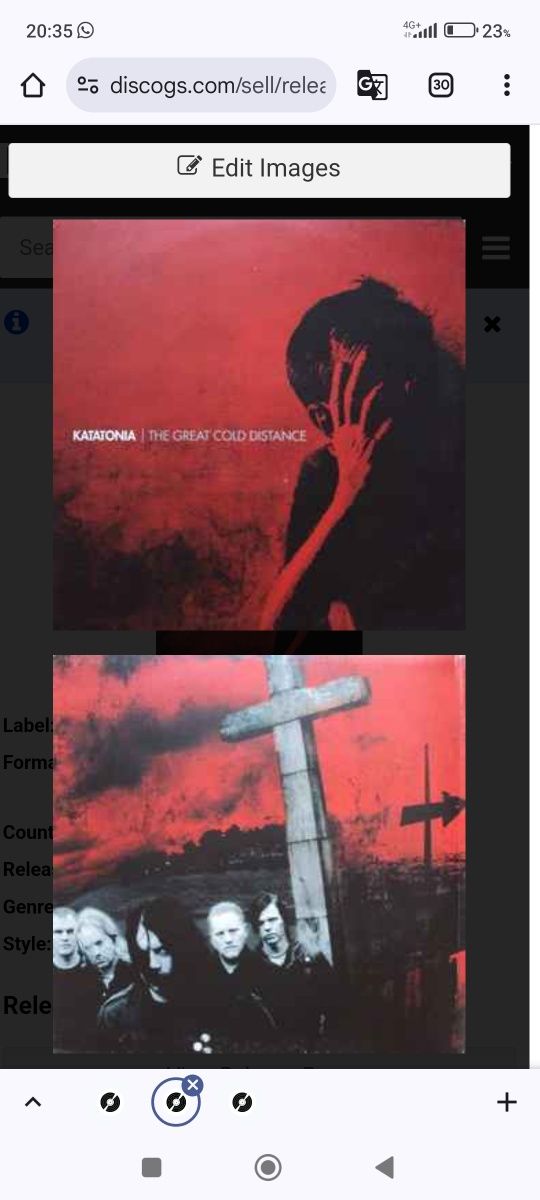 Katatonia ‎– The Great Cold Distance